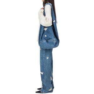 Our Legacy Blue Butterfly Drip Bag